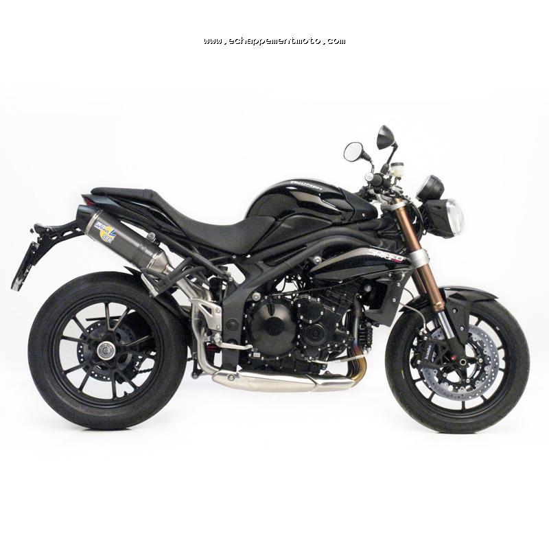 echappement moto TRIUMPH Speed triple 1050 2011 LEOVINCE LV ONE FD-8513_1